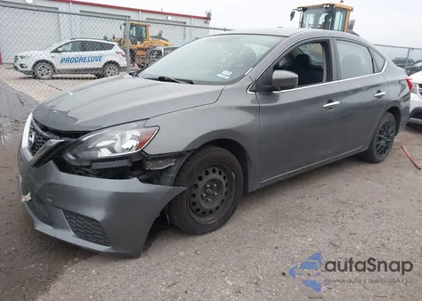 2019 Nissan Sentra S z USA, uszkodzony, nr VIN 3N1AB7AP9KY241103